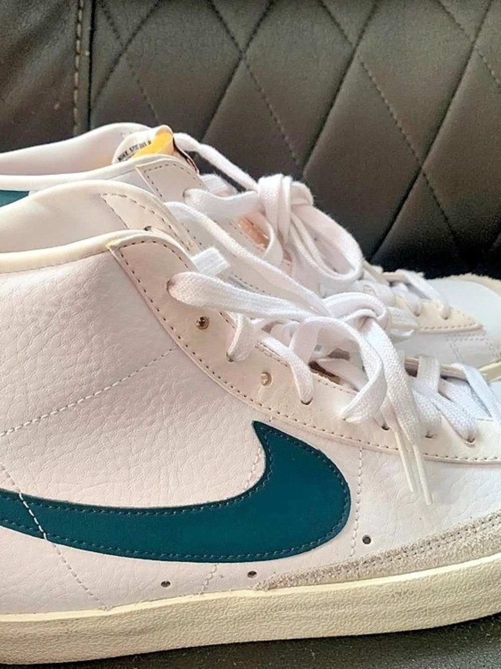 Nike Blazer Mid '77 Vintage Mid High-Top Sneakers White & Green